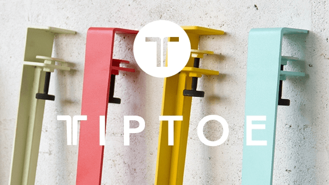 Tip Toe revisits the table legs, design and modular