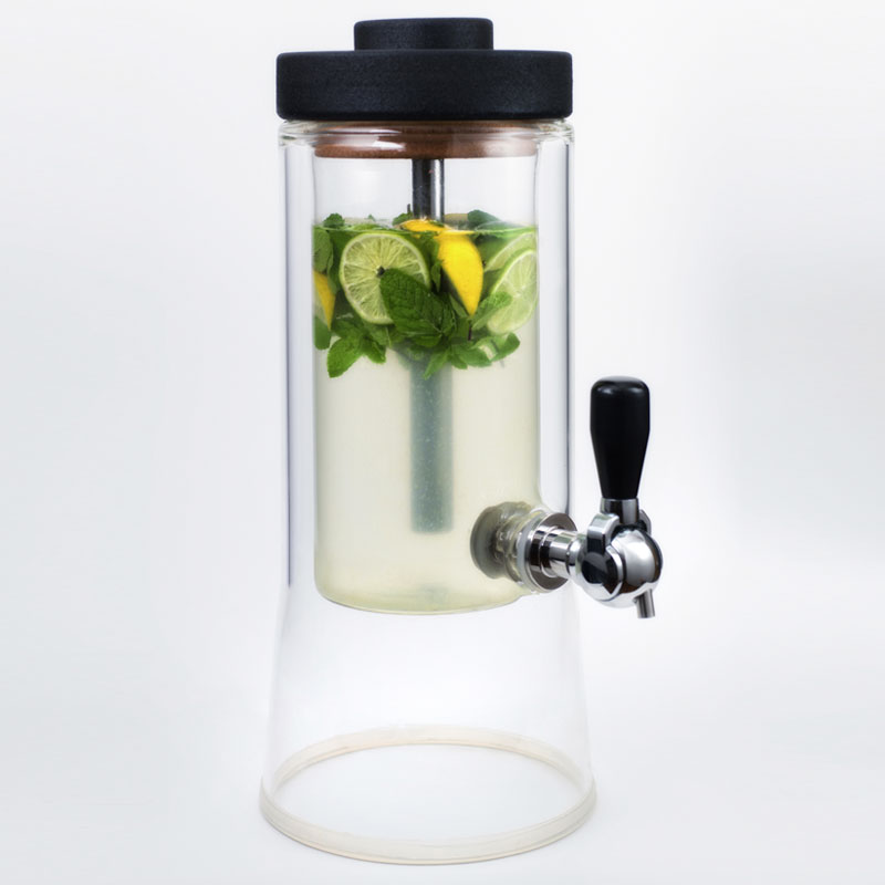 Isojuice insulated juice fountain by my eco design