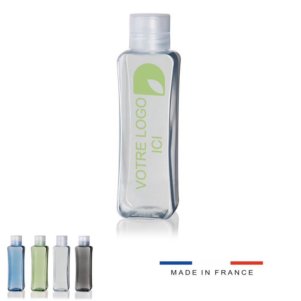Acquadri personalized bottles, made in France in recycled and recyclable plastic